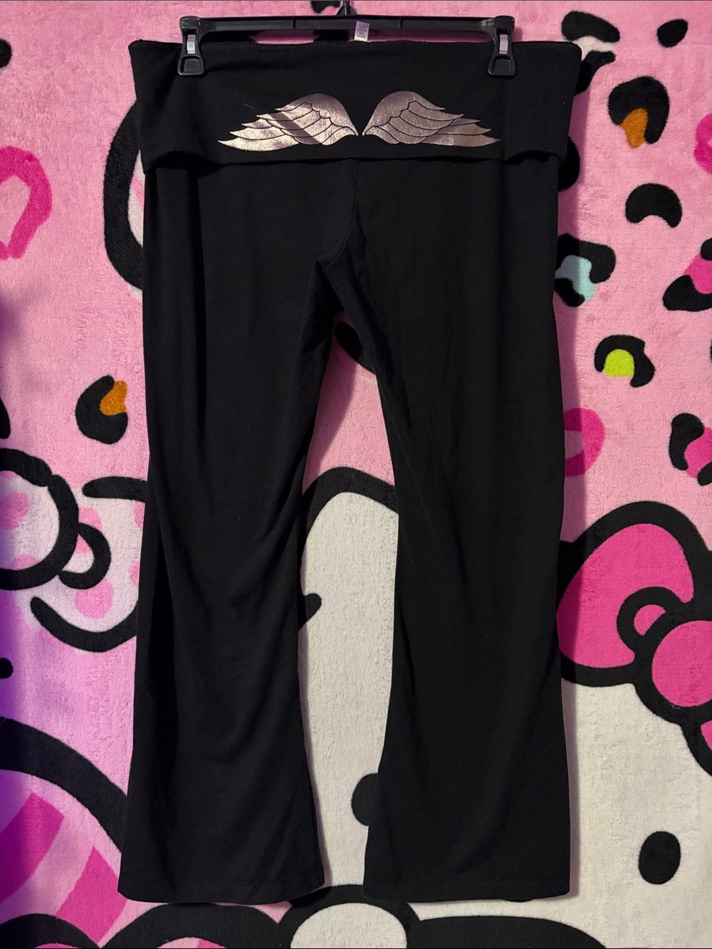 Victoria’s secret Fold over flare yoga pants